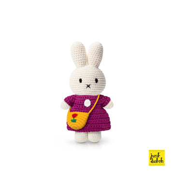 <tc>Miffy handmade and her cerise dress + tulip bag</tc>