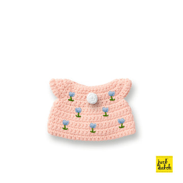 <tc>Pastel pink tulip dress handmade</tc>