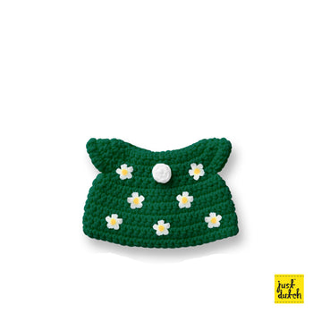 <tc>Green flower dress handmade</tc>