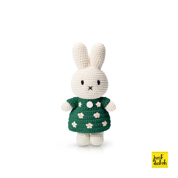 Miffy 米飛和她的綠色花朵洋裝