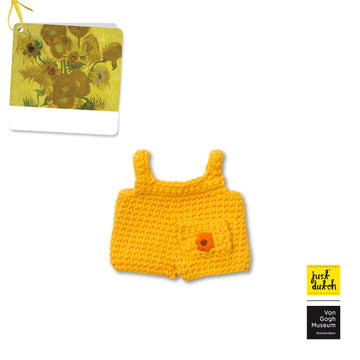 <tc>Van gogh sunflower overall handmade</tc>