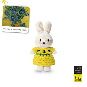 <tc>Miffy handmade and her new vangogh irises dress</tc>