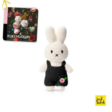 Miffy 米飛和她的國家博物館花朵吊帶褲
