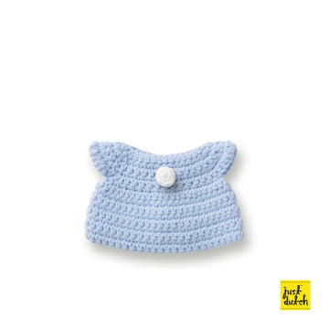 <tc>Pastel blue dress handmade</tc>