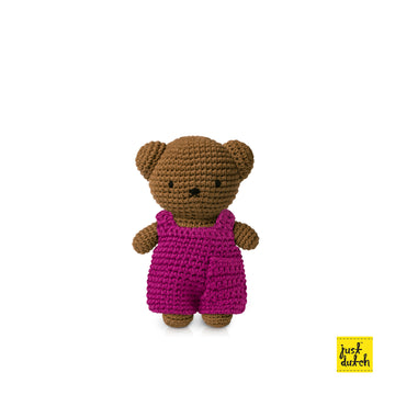 <tc>Boris handmade and his cerise overall</tc>