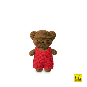<tc>Boris handmade and his red overall</tc>