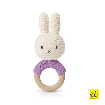 <tc>Miffy handmade teether lilac with music</tc>