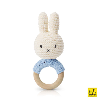 Miffy 米飛 手搖鈴 - 粉藍