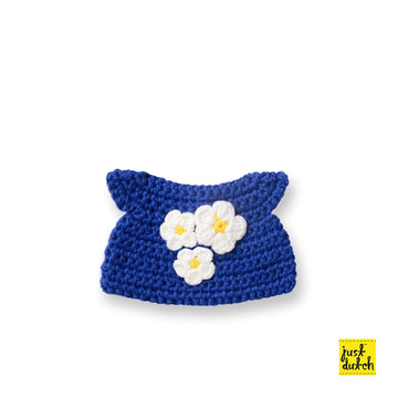 <tc>Blue birthday dress handmade </tc>