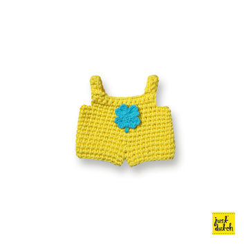 <tc>Yellow clover overall handmade</tc>
