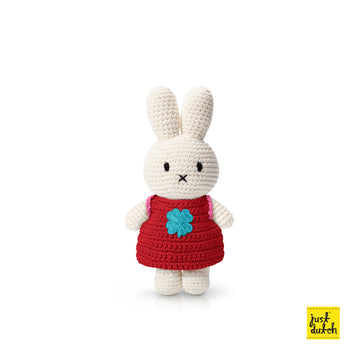 Miffy 米飛和她的紅色幸運草洋裝