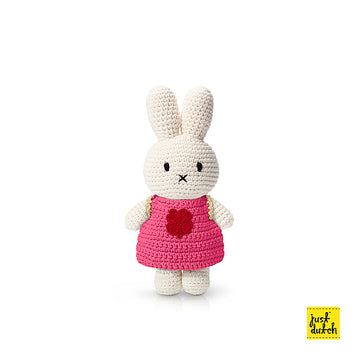 Miffy 米飛和她的桃紅幸運草洋裝