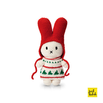 Miffy 米飛和她的聖誕洋裝+紅帽