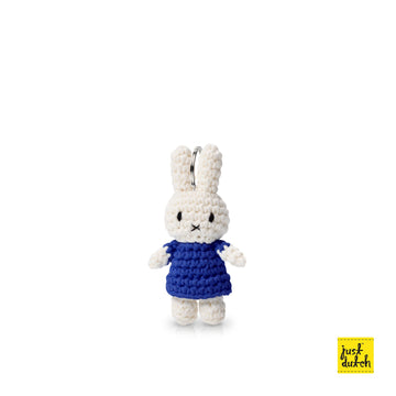 Miffy 米飛 手工編織 鑰匙圈 - 藍色