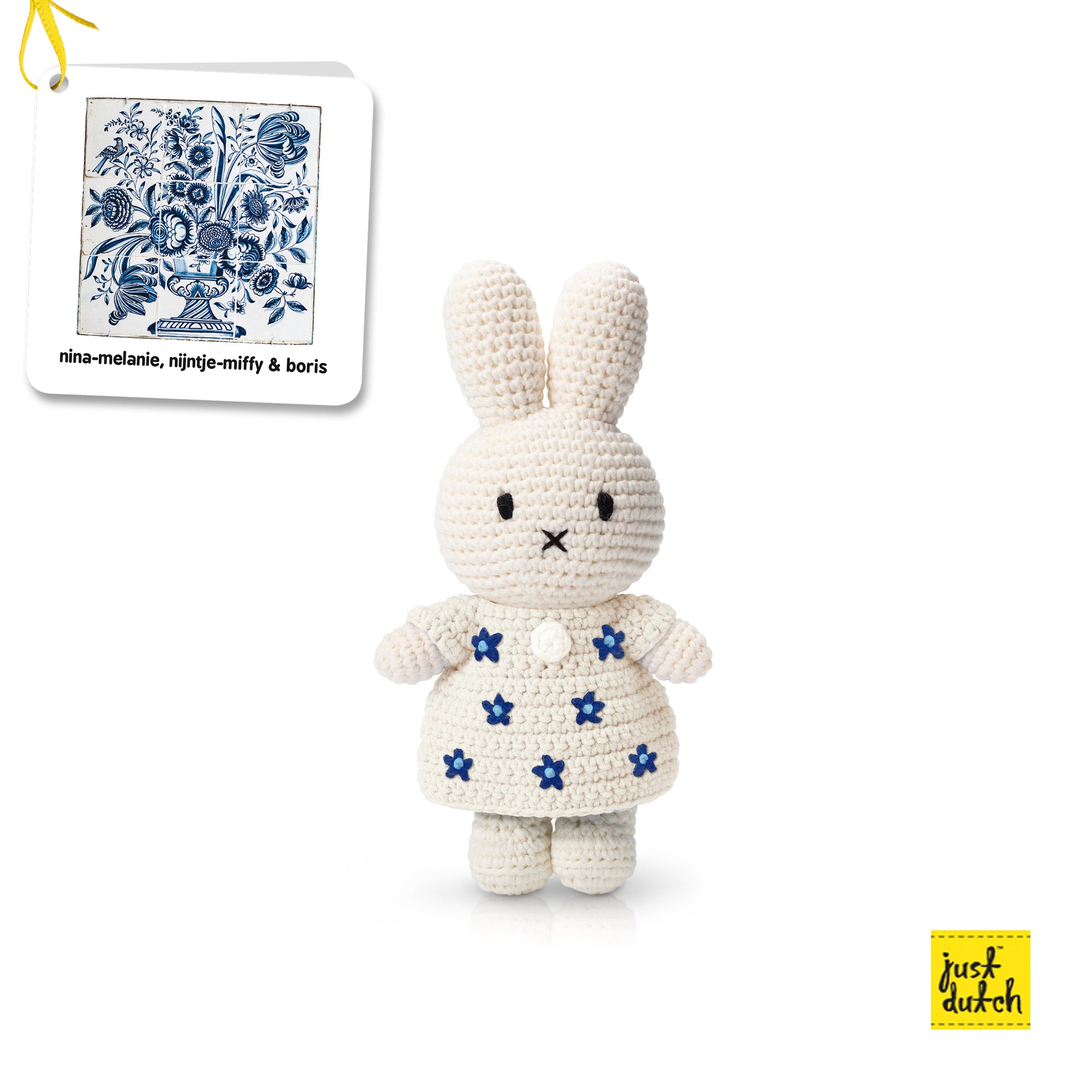 Miffy 米飛和她的台夫特藍洋裝