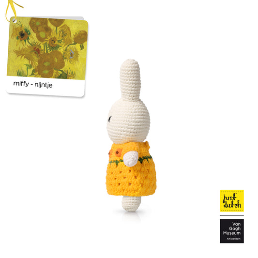 Miffy 米飛和她的新款梵谷向日葵洋裝
