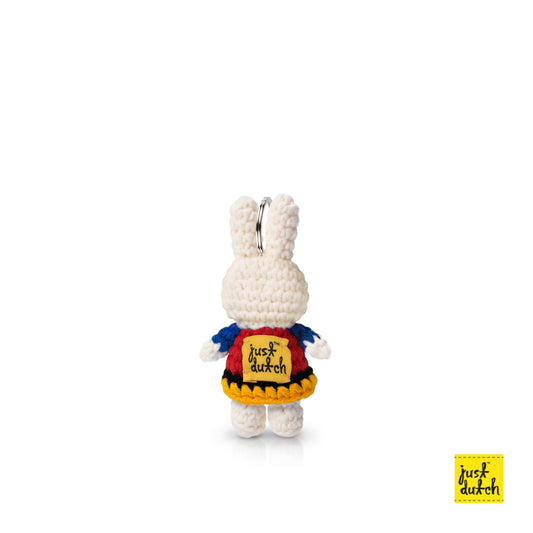 Miffy 米飛 手工編織 鑰匙圈 - 蒙德里安