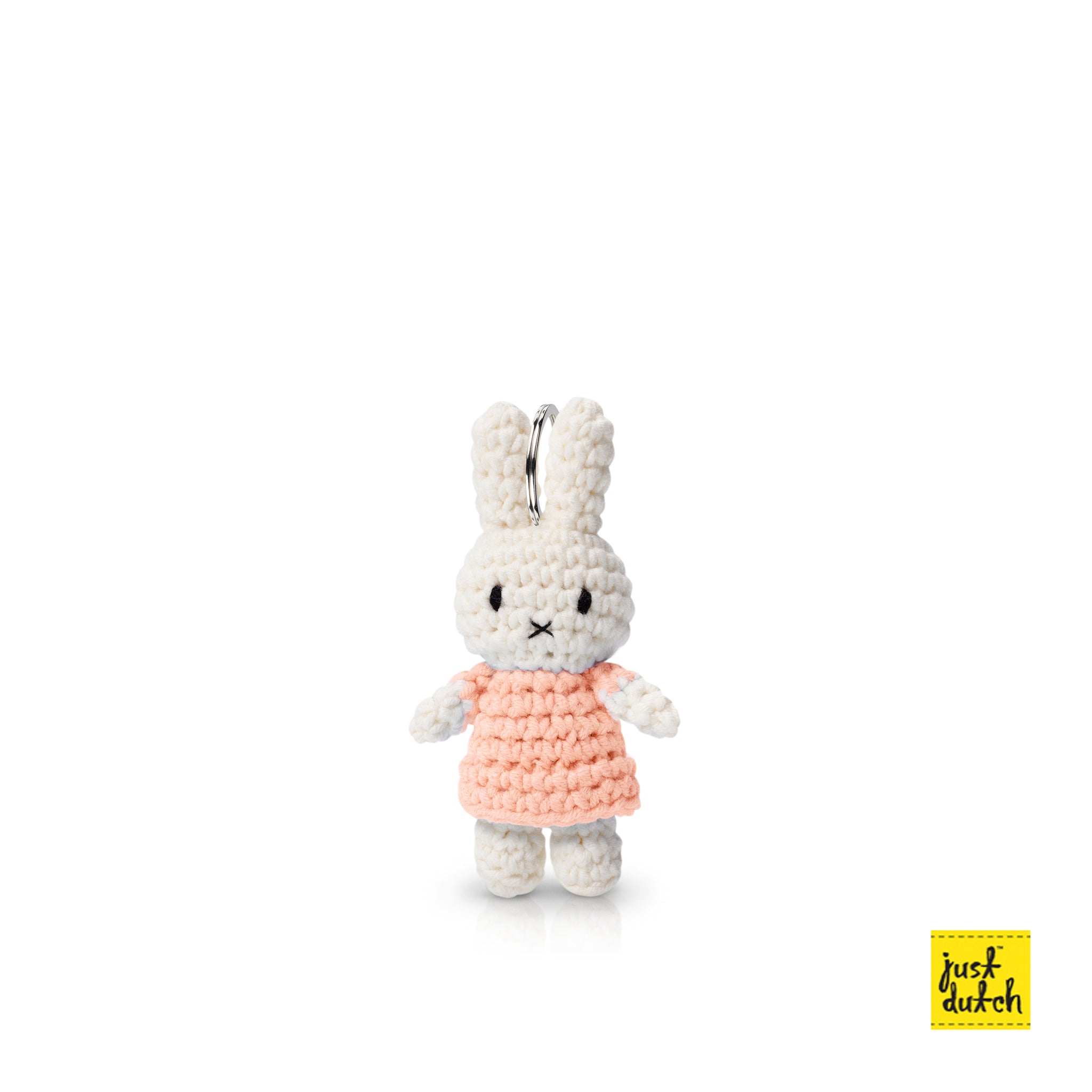 Miffy 米飛 手工編織 鑰匙圈 - 粉紅