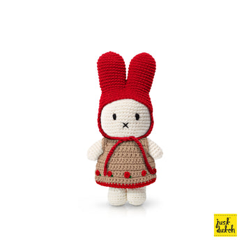 Miffy 米飛和她的玫瑰洋裝+紅帽