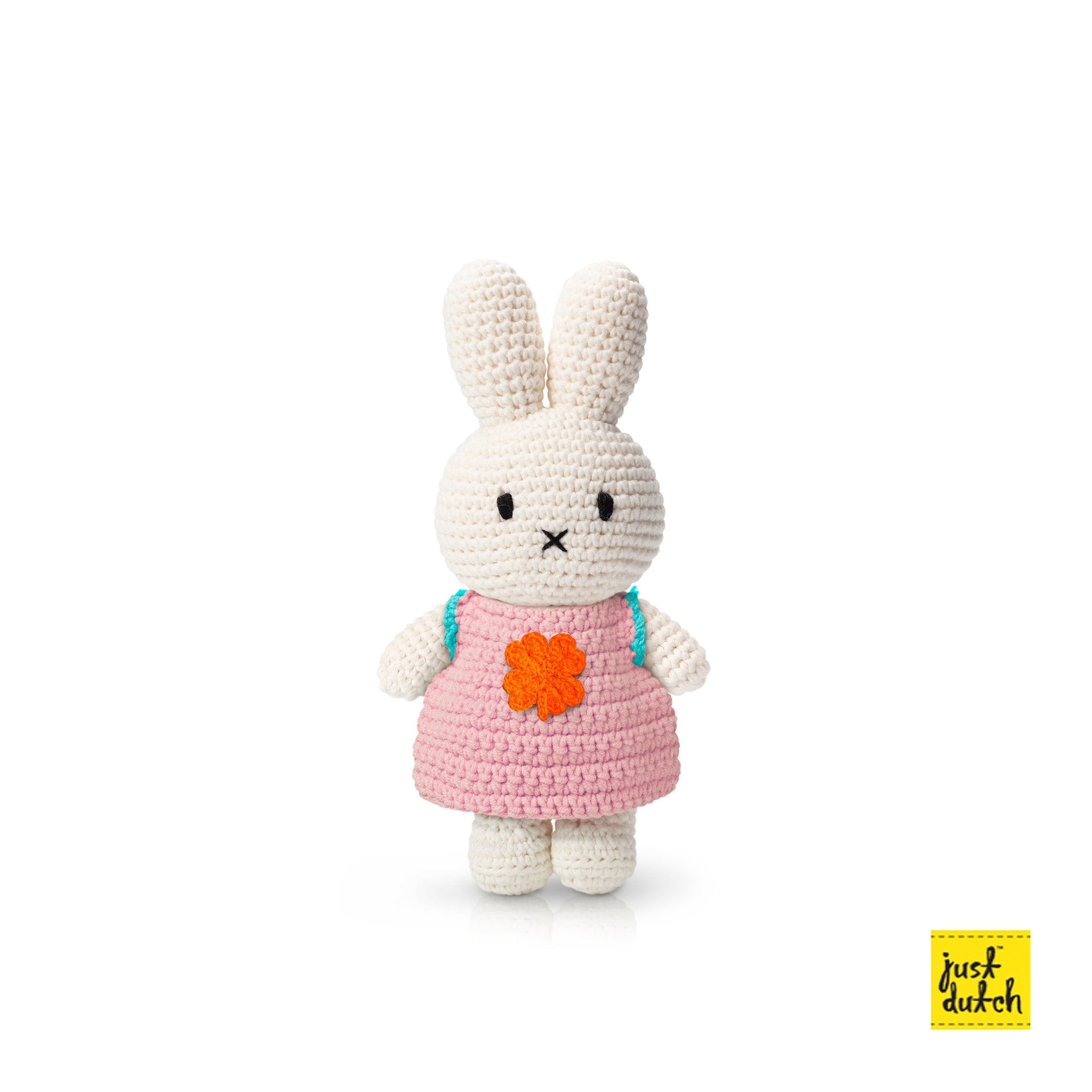 <tc>Miffy handmade and her pastel pink clover dress</tc>